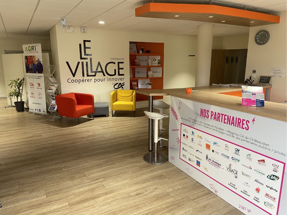 Accélérateur Le Village By CA – Campus Les Champs des possibles – Châteaudun